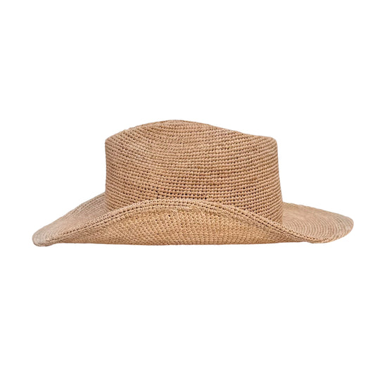 RAFFIA COWBOY HAT