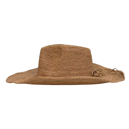 COWBOY-STYLE HAT WITH RIBBON