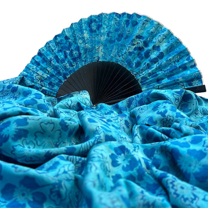 CONJUNTO CHAL Y ABANICO BATIK