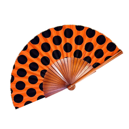 LARGE POLKA DOT FAN