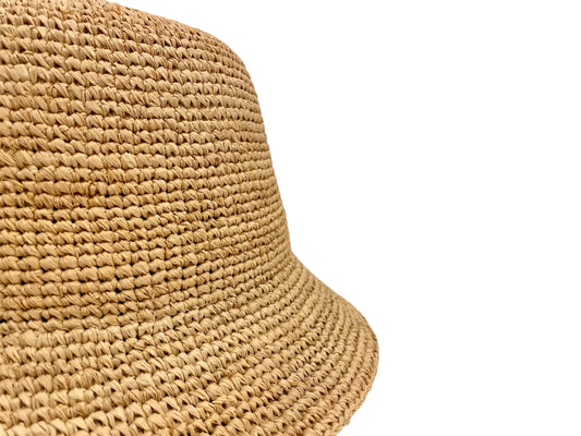 Bucket de rafia plegable