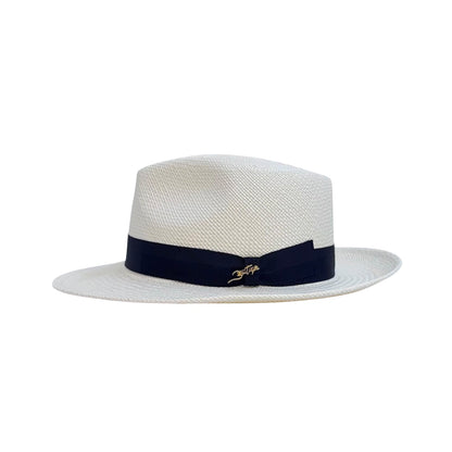 PANAMÁ HAT NAVY BLUE BAND