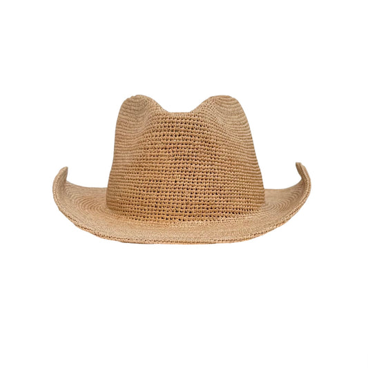 RAFFIA COWBOY HAT