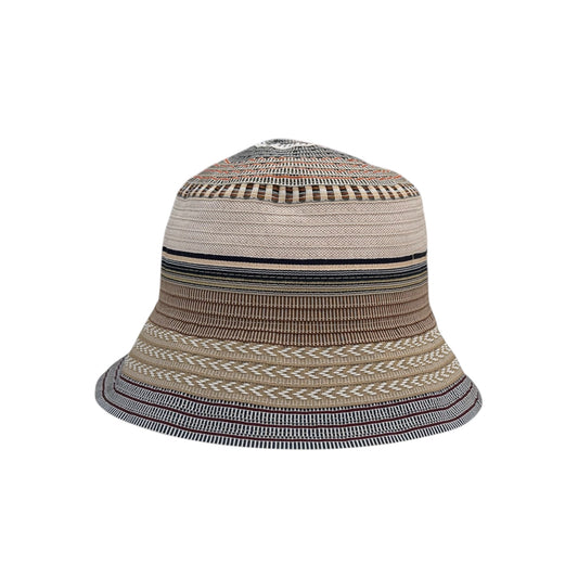 GREY TAUPE MULTICOLOR HAT