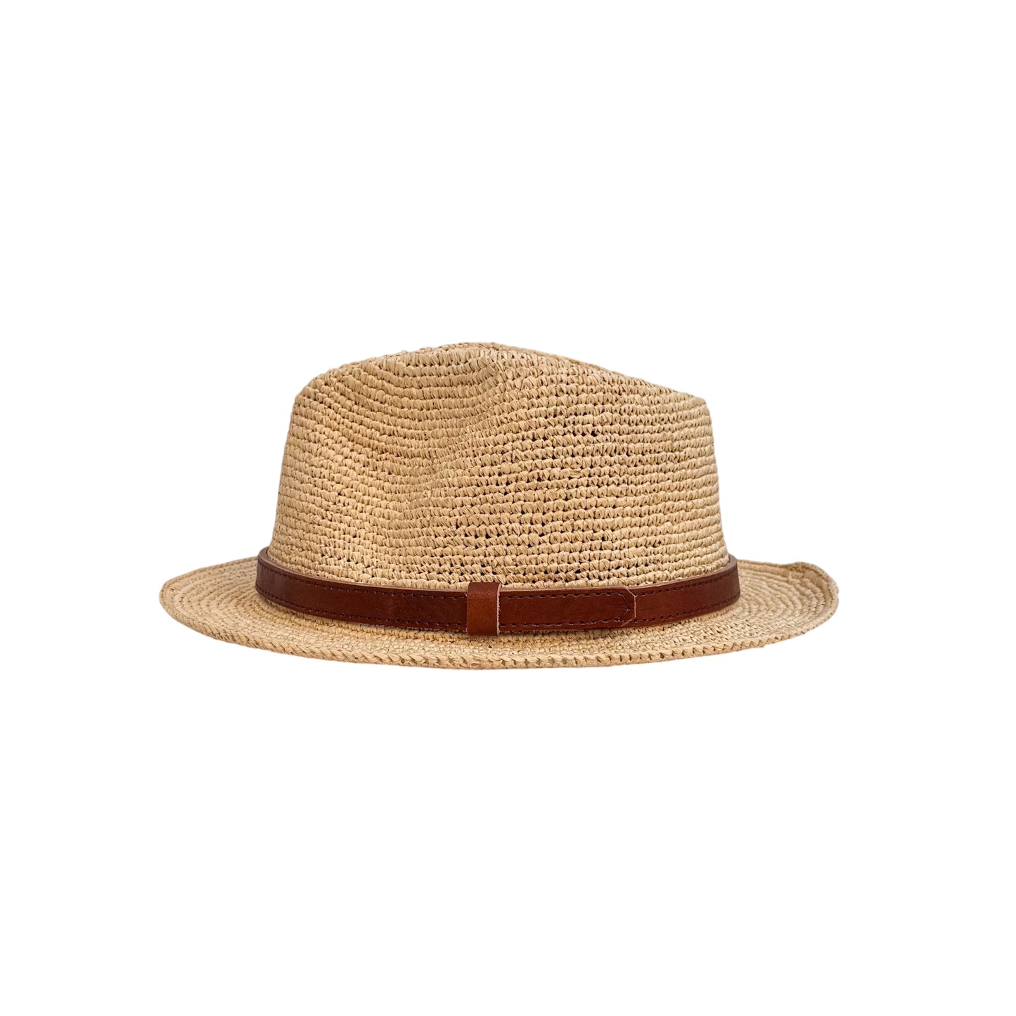 RAFFIA FEDORA HAT