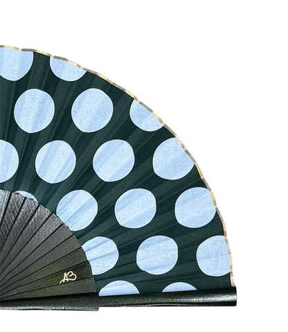 LARGE POLKA DOT FAN