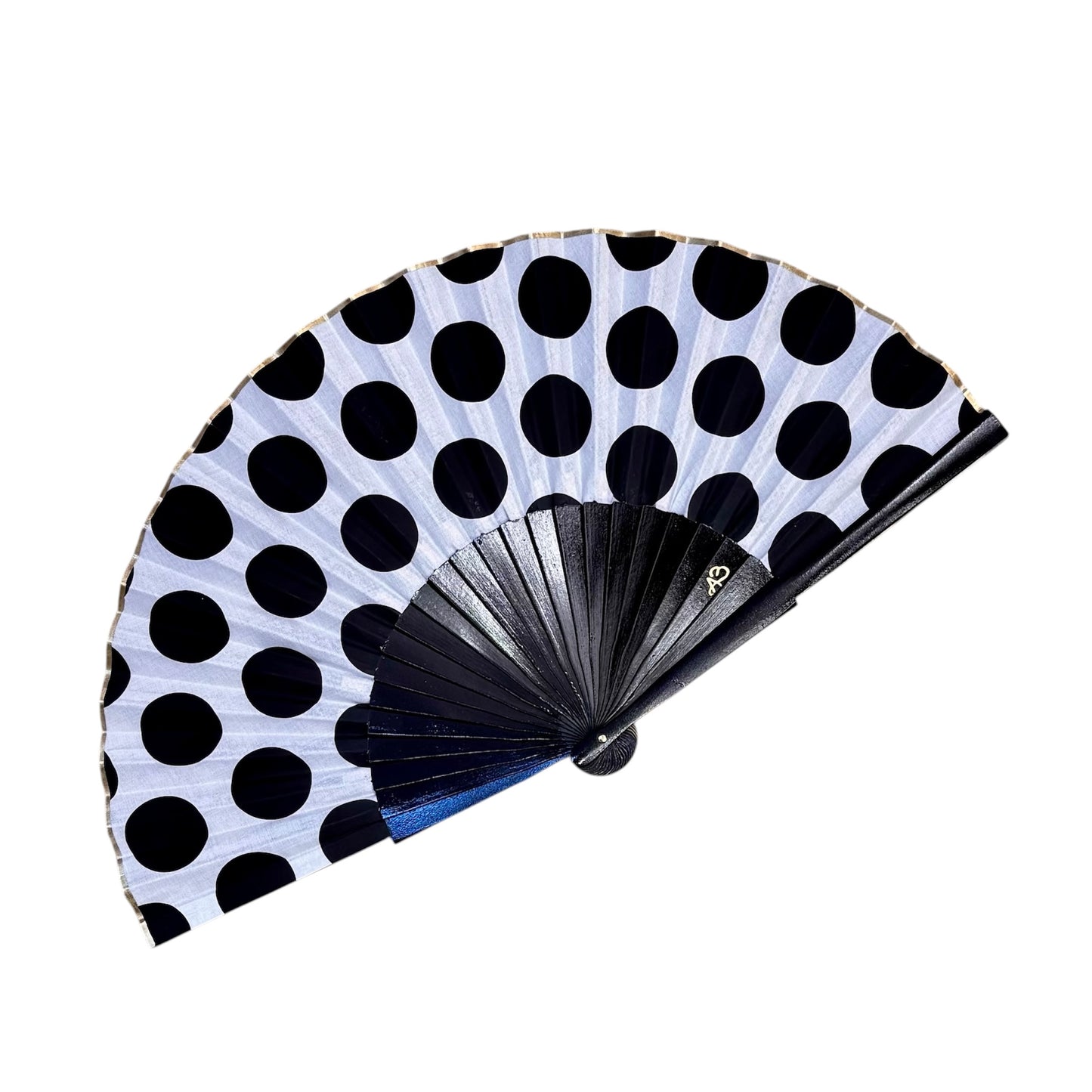 LARGE POLKA DOT FAN