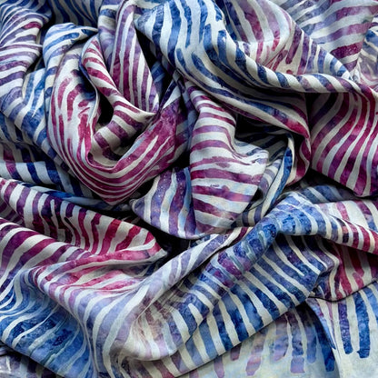 CONJUNTO CHAL Y ABANICO BATIK