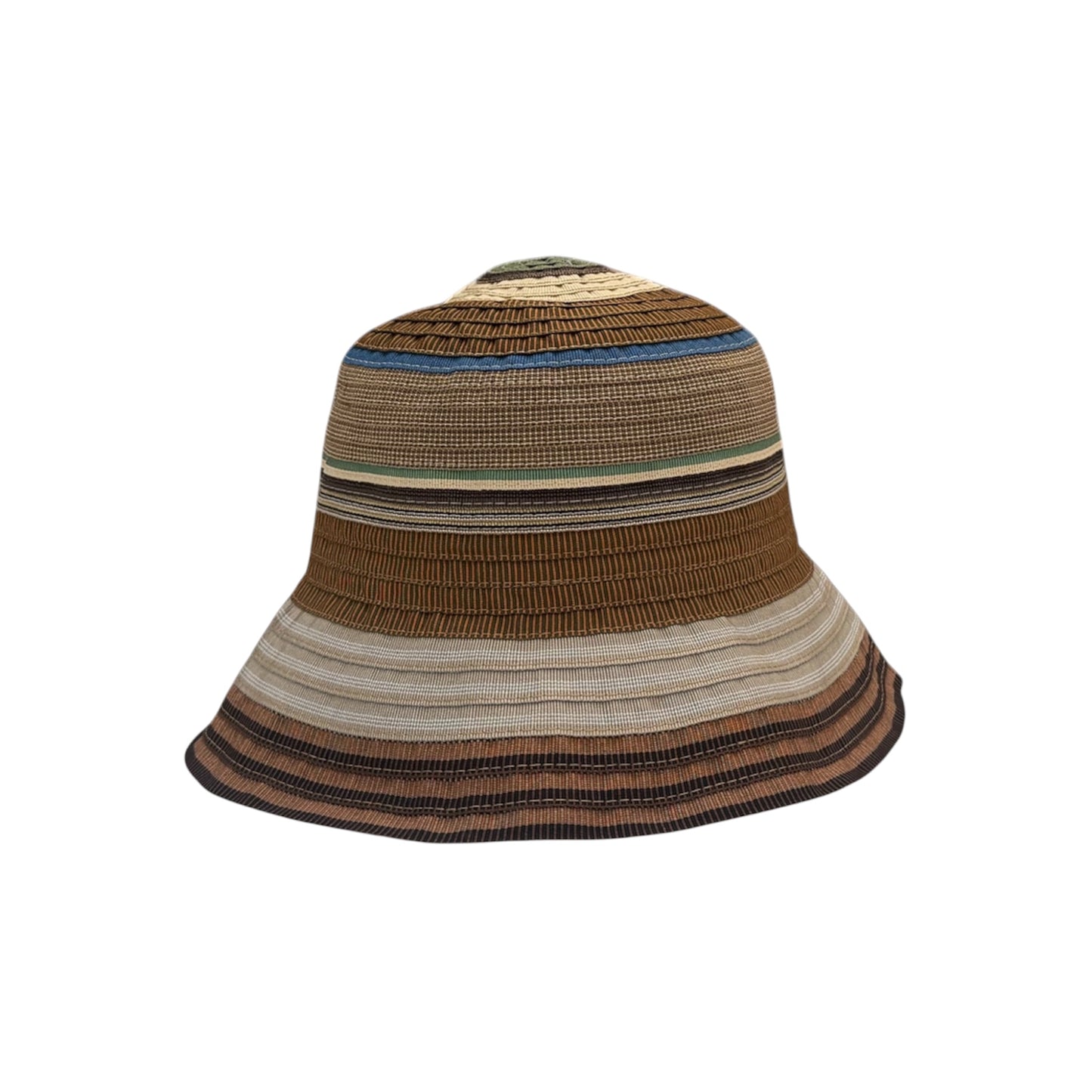 BROWN MULTICOLOR HAT