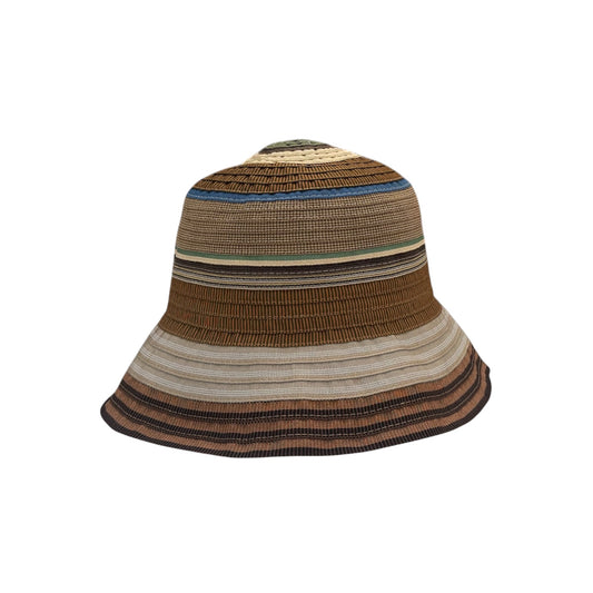 BROWN MULTICOLOR HAT