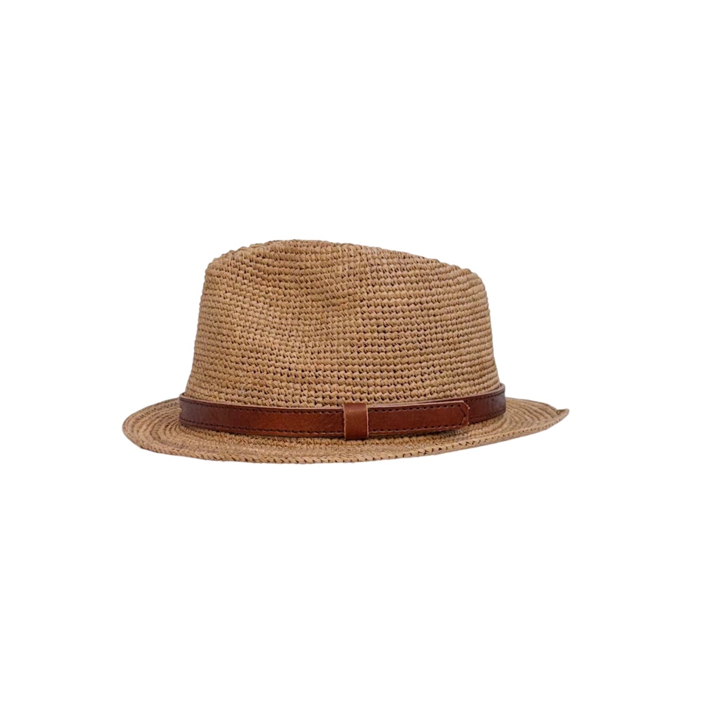 RAFFIA FEDORA HAT