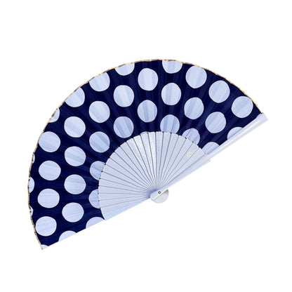 LARGE POLKA DOT FAN