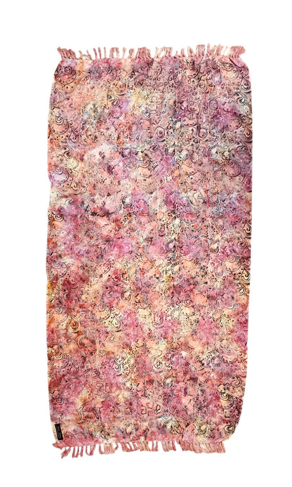 CONJUNTO CHAL Y ABANICO BATIK