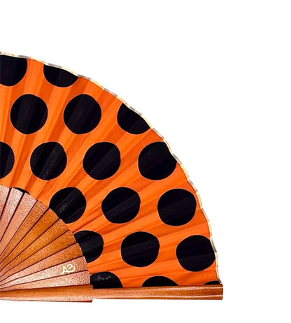 LARGE POLKA DOT FAN