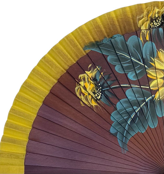 ARTISAN HAND-PAINTED FAN
