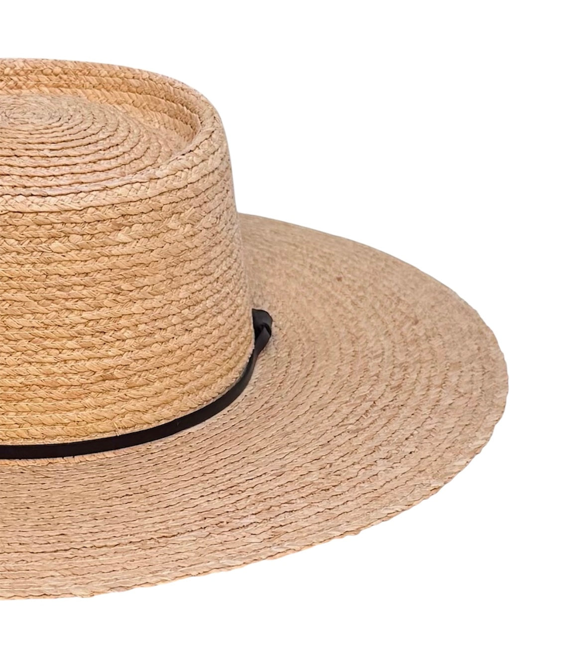 WIDE-BRIM CORDOBÉS HAT WITH LEATHER BAND