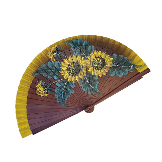 ARTISAN HAND-PAINTED FAN