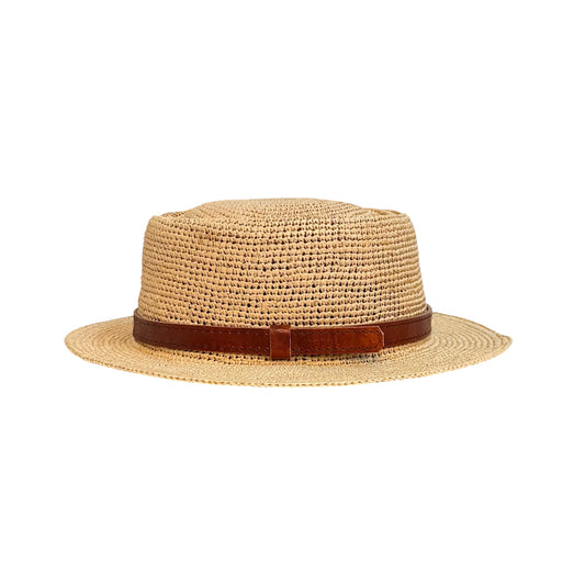 SHORT-BRIMMED BOLERO HAT